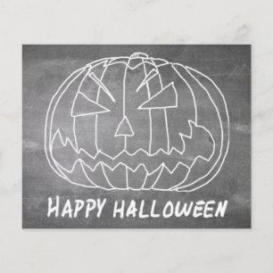 Kürbis für Halloween-5-Chalkboard-Look