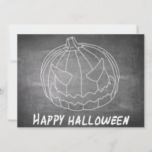 Kürbis für Halloween 6 Tafelbild-Look