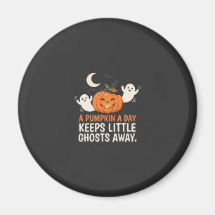 Kürbis-Geist-Halloween-Zitat-Design_1 Magnet