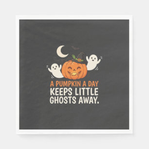 Kürbis-Geist-Halloween-Zitat-Design_1 Serviette