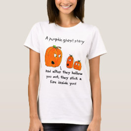 KÜRBIS-GESPENSTERGESCHICHTE-HALLOWEEN-T-Stück T-Shirt