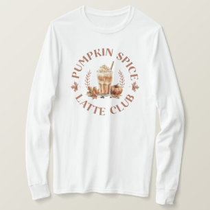 Kürbis-Gewürz-Latte-Club Herbst Herbst T-Shirt