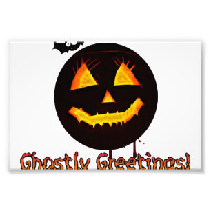 Kürbis Halloween Fotodruck