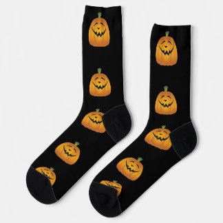 Kürbis-Halloween-Socken Socken