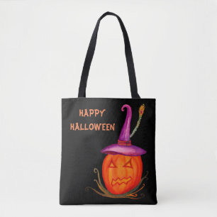 Kürbis-Halloween-Tragetasche Tasche