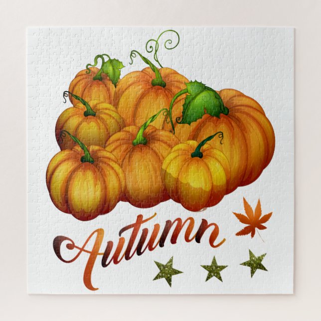 Kürbis Herbst (Vertikal)