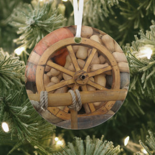 Kürbis Herbst Ornament Aus Glas