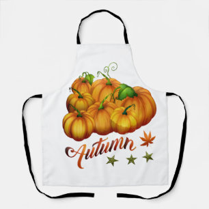 Kürbis Herbst Schürze