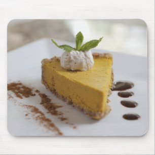 Kürbis-Käsekuchen Mousepad