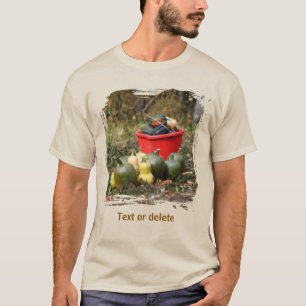 Kürbis-Landgarten-Ernte Personalisiert T-Shirt