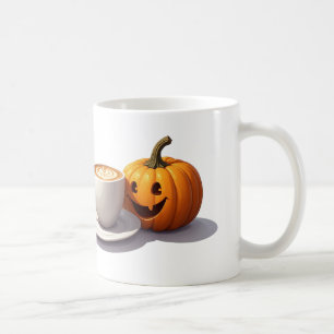 Kürbis-Latte-Begleiter für knackige Herbstmorgen Kaffeetasse