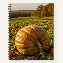 Kürbis  notizbuch