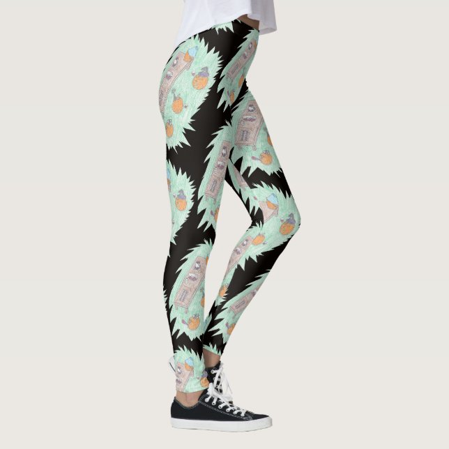 Kürbis Party! Leggings (Rechts)