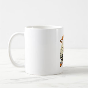 Kürbis-Patch-Sonnenbrille-Hexenhut-Halloween cools Kaffeetasse