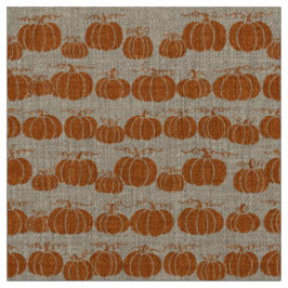 Kürbis Pathe Streifen - Orange Stoff