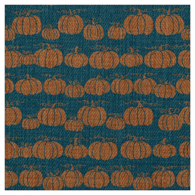 Kürbis-Pathe-Streifen - Tee Stoff (Muster)