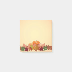 Kürbis Post-it Klebezettel