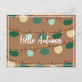 Kürbis Postkarte
