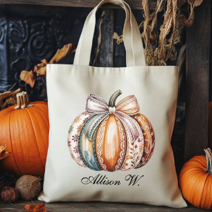 Kürbis-Sack für Herbststimmung, Trick-or-Treat-Tas Tragetasche