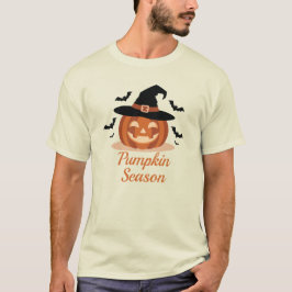 Kürbis-Saison-Hexenhut T-Shirt