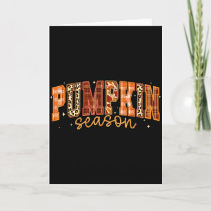 Kürbis-Saison Thanksgiving Herbst Herbst Ihr Alle  Karte
