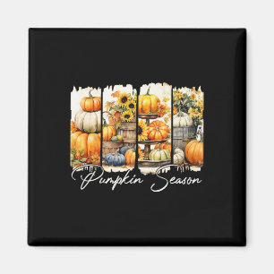 Kürbis-Saison Thanksgiving Herbst Stimmung Herbst Magnet