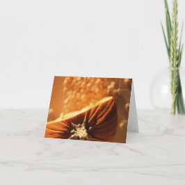 Kürbis-Samen Notecard Karte