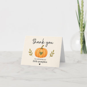 Kürbis Sanft Orange Danke