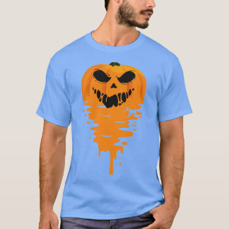 Kürbis-Schmelze lustig für Halloween von el mehdi T-Shirt