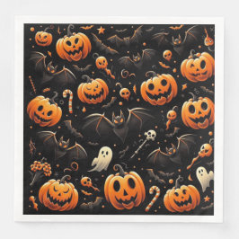 Kürbis Serviette