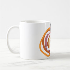Kürbis Sonnenuntergang Herbst süß Kaffeetasse