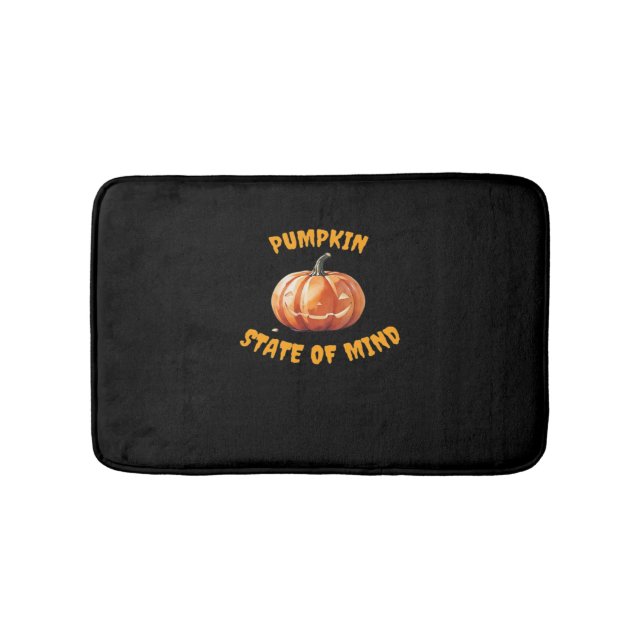 Kürbis Staat des Geistes - Halloween Klassischer T Badematte (Vorderseite)