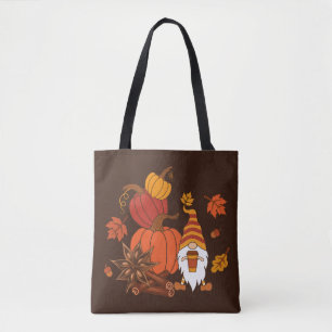 Kürbis, Sternanis, Zimtsticks, Herbstsprung Tasche