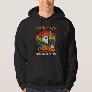 Kürbis Süßigkeiten Spuk Behandlungen Halloween Gei Hoodie