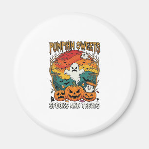 Kürbis Süßigkeiten Spuk Behandlungen Halloween Gei Magnet