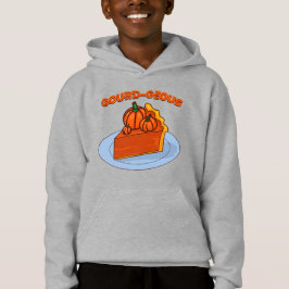 Kürbis-tinös Hoodie