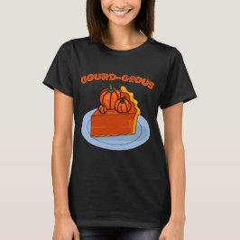 Kürbis-tinös T-Shirt