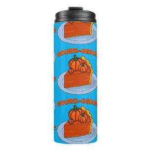 Kürbis-tinös Thermosbecher