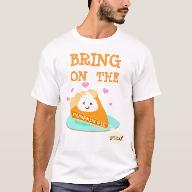 Kürbis-Torten-Liebhaber-T - Shirt (Vorderseite)