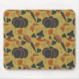Kürbis und Karotten nahtlos Mousepad