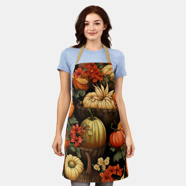 Kürbis und mehr, Herbst, Schürze (Getragen)
