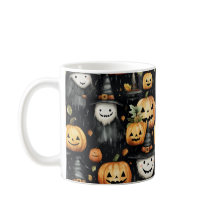 Kürbis und Monster Halloween