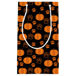 Kürbis und Paws Halloween Kleine Geschenktüte