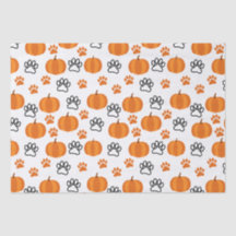 Kürbis und Paws Halloween