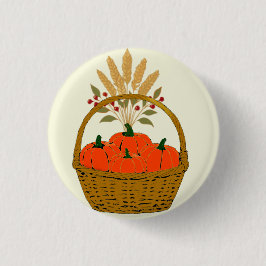 🎃 **Kürbis- und Weizenkorb-Abzeichen Button