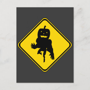 Kürbis vorbei! postkarte