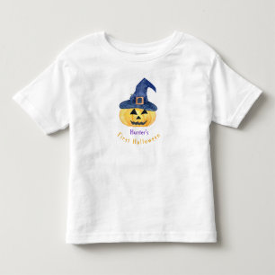 Kürbis zum ersten Halloween  Kleinkind T-shirt