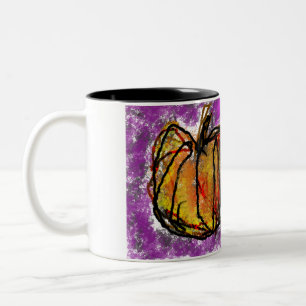 Kürbis Zweifarbige Tasse