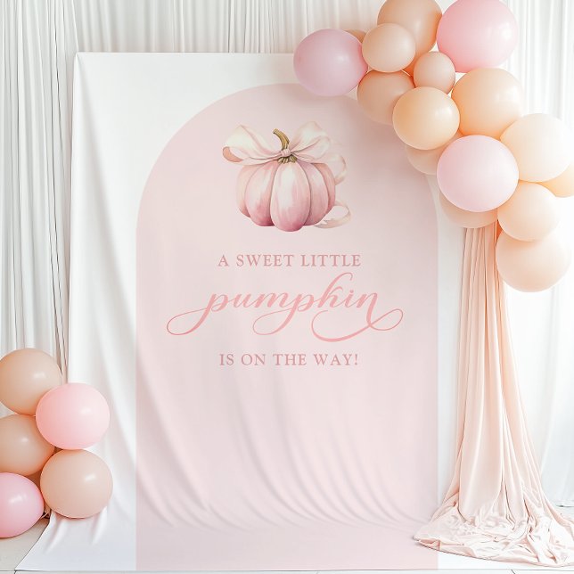 KürbisBaby-Duschbügel Wandteppich (Von Creator hochgeladen)