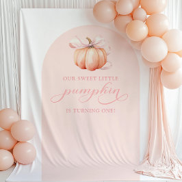 KürbisBaby-Duschbügel Wandteppich